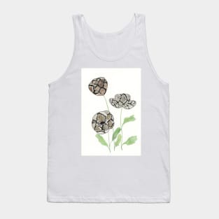 Wild Flowers - Snake Tank Top